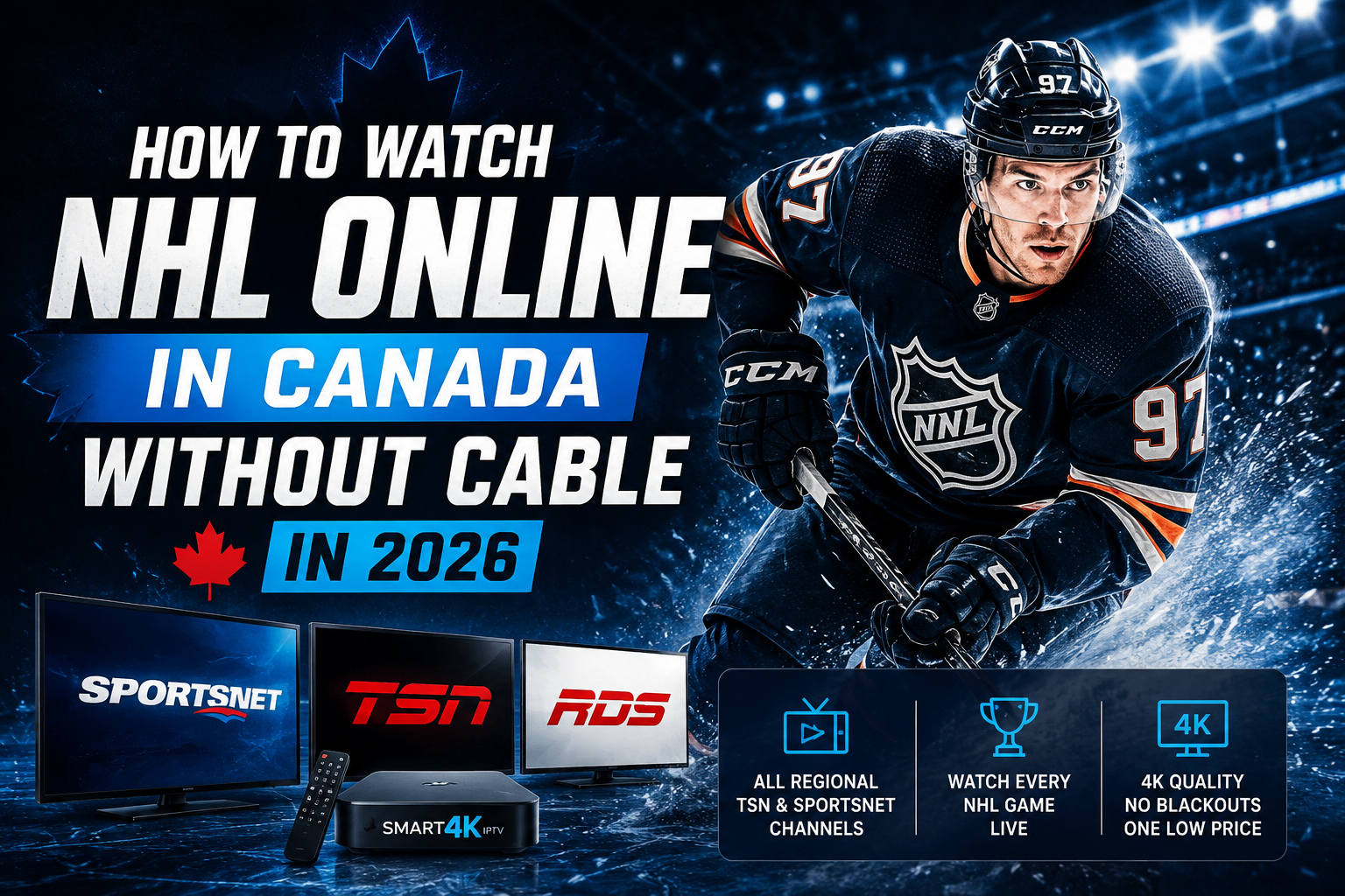 How to Watch NHL Online in Canada Without Cable 2026